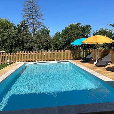 Maison D'Hotes "La Clef Des Champs" Piscine Ortance Sajas Luaran gambar
